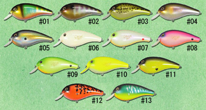 Cotton Cordell×Megabass BIG-O カラーサンプル