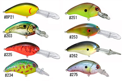NORMAN Lures MAD N カラーサンプル