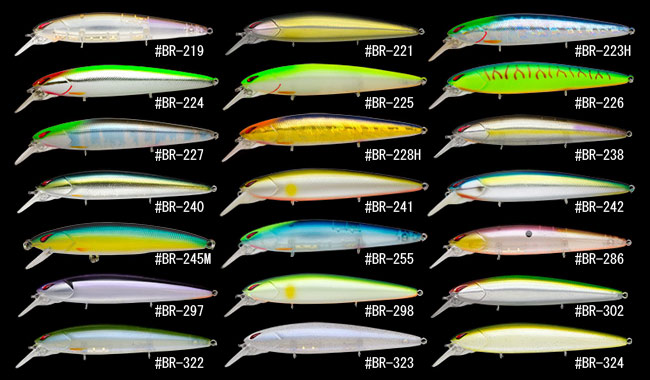 美品　レイダウンミノー110F 7点セット 美品 レイダウンミノー110F 7点セット LAYDOWN MINNOW MID 110 | BASS