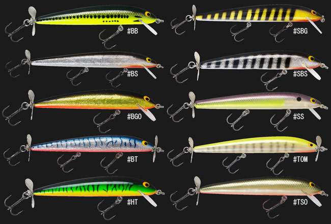 Bagley Bang O Lure SPINTAILS BLSP5 カラーサンプル