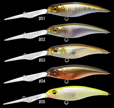 Megabass SHADING-X DEEP カラーサンプル Megabass SHADING-X DEEP カラーサンプル