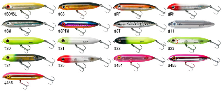 Heddon Saltwater Super Spook Fishing Lure Junior, Gold/Pink