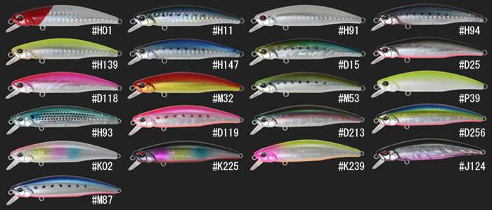 【大特価!!】 DUO Tide カラーサンプル 90S Minnow ルアー・フライ