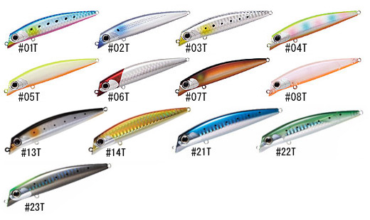 SHIMANO EXSENCE Goliath カラーサンプル
