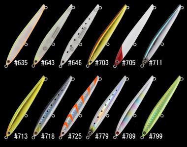 Zip Baits ZBL S.P.M.90 カラーサンプル