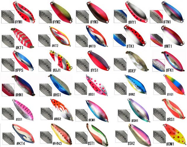 SHIMANO CARDIFF SALMON PREMIUM カラーサンプル