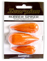 シマノ　スコーピオン　ラバーシンカー SHIMANO Scorpion RUBBER SINKER 商品詳細